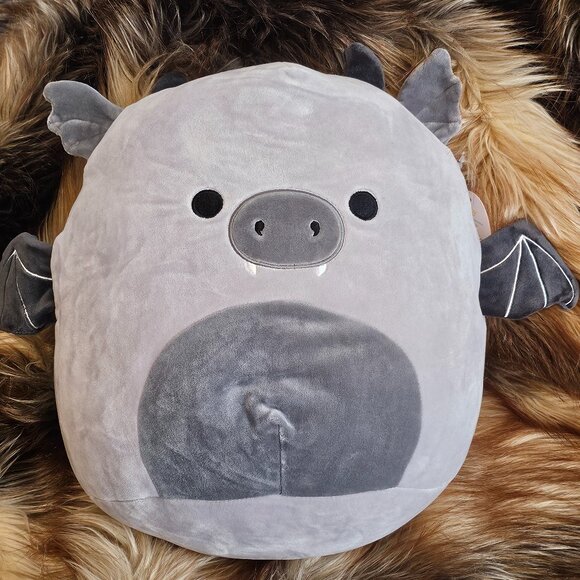 NEW  Squishmallows PRITAL  12" Large Squishmallow Plush Gargoyle Halloween Rare - Picture 1 of 3